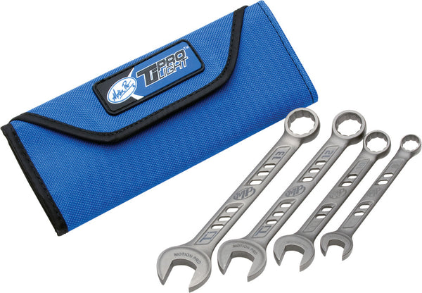 MOTION PRO TI PROLIGHT TITANIUM WRENCHES 8 10 12 13 SET 08-0478