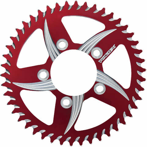 VORTEX REAR CAT5 SPROCKET ALUMINUM 39T-520 RED DUC 110AZR-39