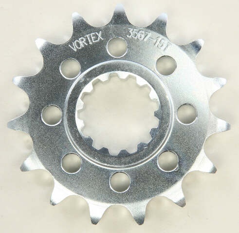VORTEX FRONT CS SPROCKET STEEL 15T-525 YAM 3567-15