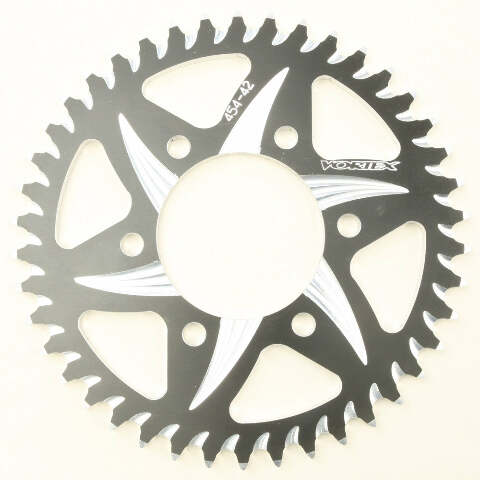 VORTEX REAR CAT5 SPROCKET ALUMINUM 42T-525 BLK KAW 454ZK-42