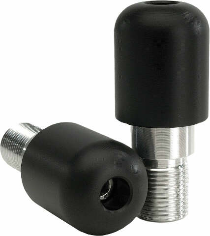 VORTEX BAR END SLIDERS BLK BE608K