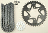 VORTEX SPROCKET/CHAIN KIT STL/STL 15/45T SIL SX3 520-112L BLK CK4103