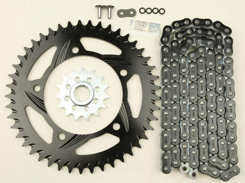 VORTEX SPROCKET/CHAIN KIT STL/ALU 15/45T BLK RX3 520-114L BLK CK6287