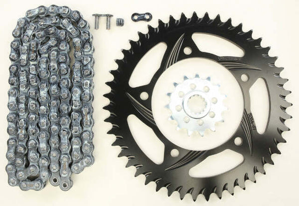VORTEX SPROCKET/CHAIN KIT STL/ALU 15/47T BLK RX3 520-112L BLK CK6289