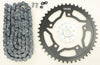 VORTEX SPROCKET/CHAIN KIT STL/STL 15/45T SIL SX3 520-114L BLK CK6291