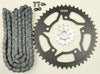 VORTEX SPROCKET/CHAIN KIT STL/ALU 16/47T BLK RX3 520-116L BLK CK6293