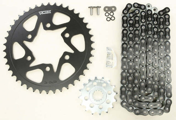 VORTEX SPROCKET/CHAIN KIT STL/ALU 16/44T BLK RX3 520-110L BLK CK6304
