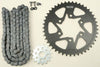 VORTEX SPROCKET/CHAIN KIT STL/STL 15/45T SIL SX3 520-112L BLK CK6349