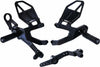 VORTEX REAR SET COMPLETE BLK BMW RS184K
