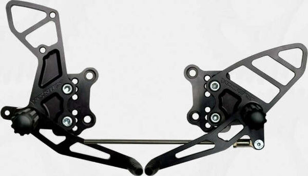 VORTEX REAR SET COMPLETE BLK SUZ RS503K