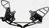 VORTEX REAR SET COMPLETE BLK SUZ RS503K