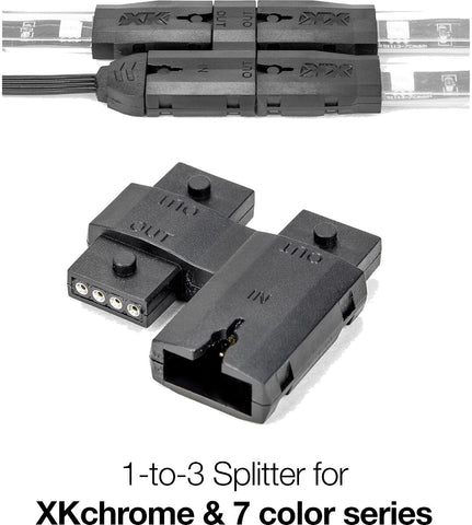 XK GLOW 1-TO-3 SPLITTER XK-4P-SPLIT