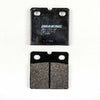 BRAKING BRAKE PAD SET SEMI-METALLIC 613SM1