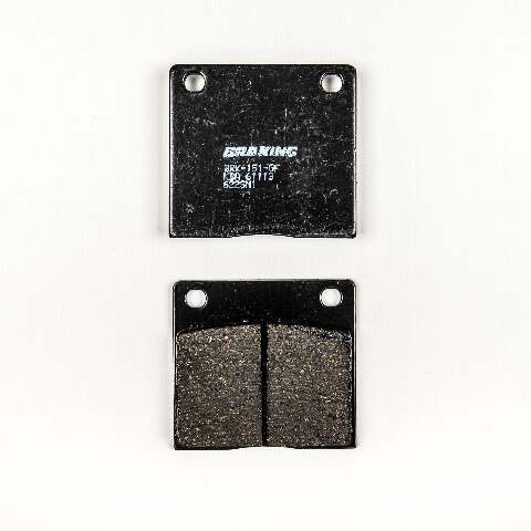 BRAKING BRAKE PAD SET SEMI-METALLIC 622SM1