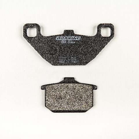 BRAKING BRAKE PAD SET SEMI-METALLIC 662SM1