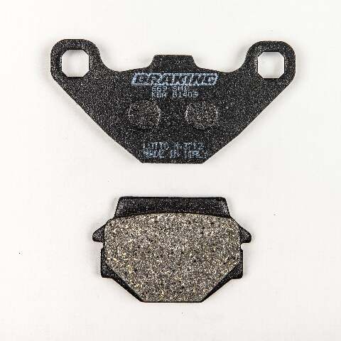 BRAKING BRAKE PAD SET SEMI-METALLIC 669SM1
