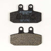 BRAKING BRAKE PAD SET SEMI-METALLIC 684SM1