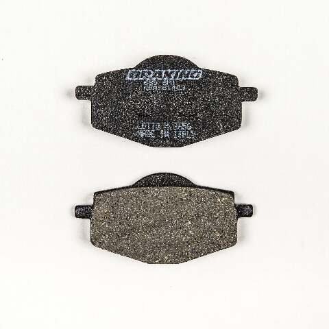 BRAKING BRAKE PAD SET SEMI-METALLIC 685SM1