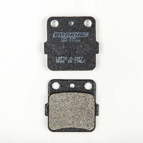 BRAKING BRAKE PAD SET SEMI-METALLIC 686SM1