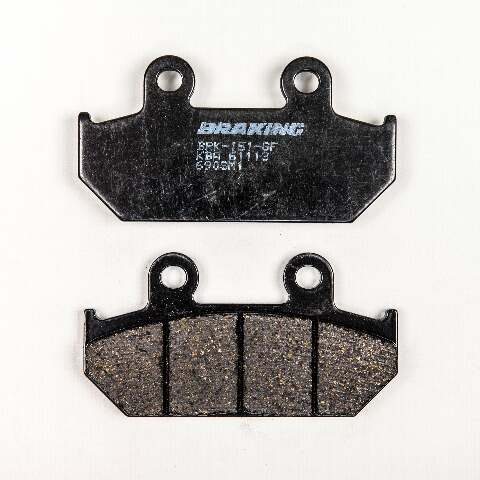 BRAKING BRAKE PAD SET SEMI-METALLIC 690SM1