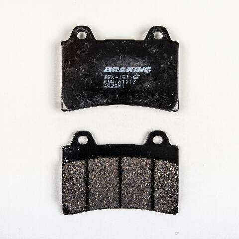 BRAKING BRAKE PAD SET SEMI-METALLIC 692SM1