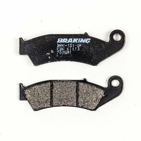 BRAKING BRAKE PAD SET SEMI-METALLIC 700SM1