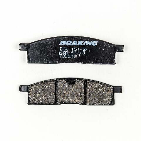BRAKING BRAKE PAD SET SEMI-METALLIC 705SM1