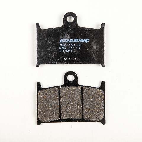 BRAKING BRAKE PAD SET SEMI-METALLIC 707SM1