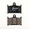 BRAKING BRAKE PAD SET SEMI-METALLIC 707SM1