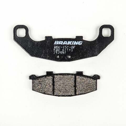 BRAKING BRAKE PAD SET SEMI-METALLIC 712SM1