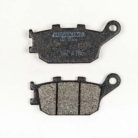 BRAKING BRAKE PAD SET SEMI-METALLIC 742SM1