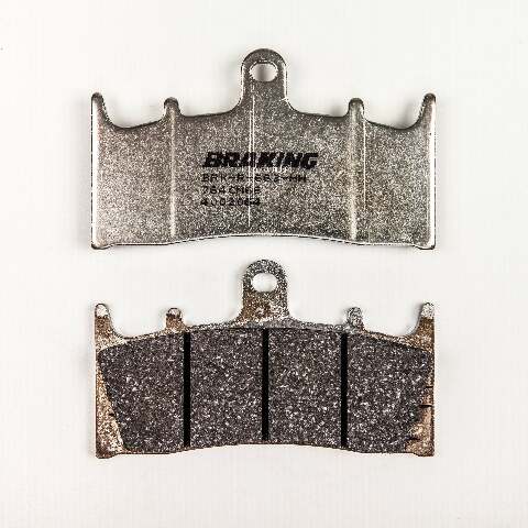 BRAKING BRAKE PAD SET SINTERED HIGH PERFORMANCE 764CM66