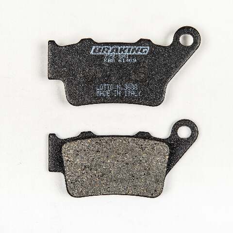 BRAKING BRAKE PAD SET SEMI-METALLIC 773SM1