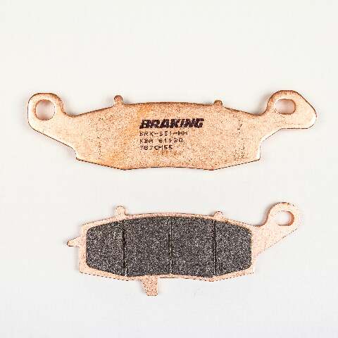 BRAKING BRAKE PAD SET SINTERED SPORT 787CM55