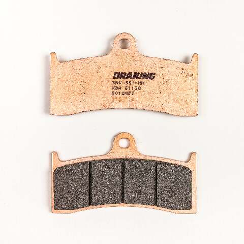 BRAKING BRAKE PAD SET SINTERED SPORT 801CM55