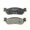BRAKING BRAKE PAD SET SEMI-METALLIC 822SM1