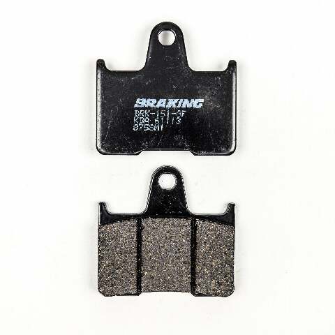 BRAKING BRAKE PAD SET SEMI-METALLIC 875SM1