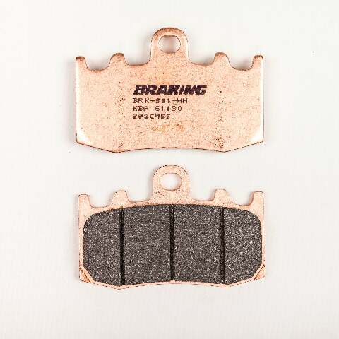BRAKING BRAKE PAD SET SINTERED SPORT 892CM55