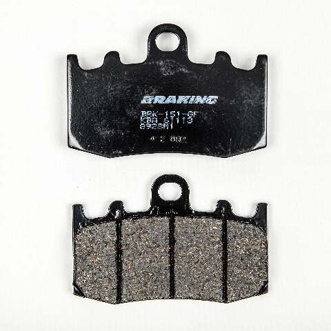 BRAKING BRAKE PAD SET SEMI-METALLIC 892SM1