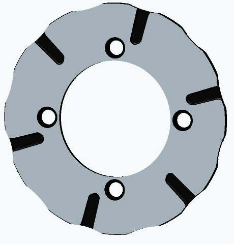 BRAKING BATFLY OVERSIZED ROTOR POL BY9015