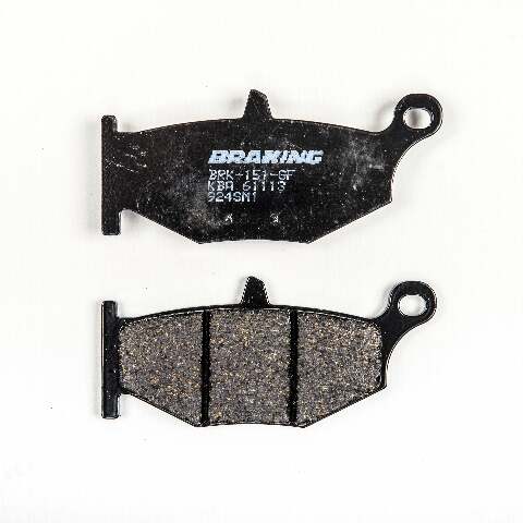 BRAKING BRAKE PAD SET SEMI-METALLIC 924SM1