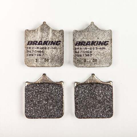 BRAKING BRAKE PAD SET SINTERED HIGH PERFORMANCE 947CM66