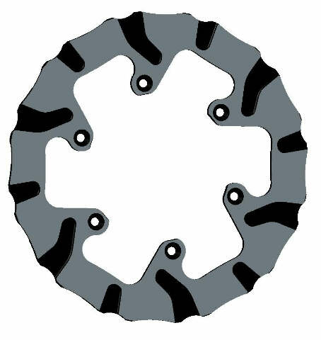 BRAKING BATFLY REAR YAM YAMAHA BY4507