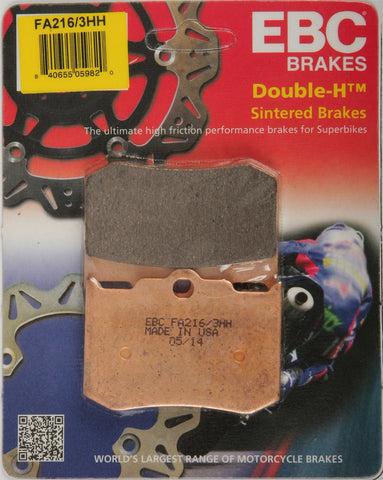 EBC BRAKE PADS FA216/3HH