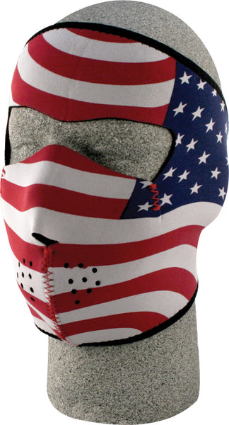 ZAN FULL FACE MASK STARS & STRIPES WNFM003