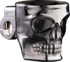 KRUZER KADDY SKULL BAR MOUNT HOLDER CHROME 1075