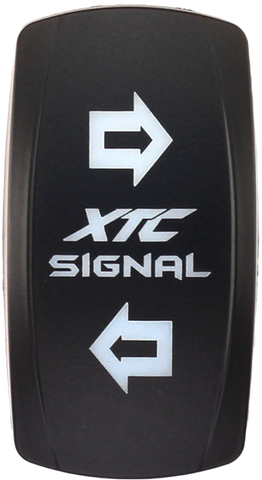 XTC POWER PRODUCTS DASH SWITCH ROCKER FACE TURN SIGNAL VERTICAL SW00-00117023