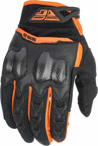 FLY RACING PATROL XC GLOVES ORANGE/BLACK SZ 10 372-68710