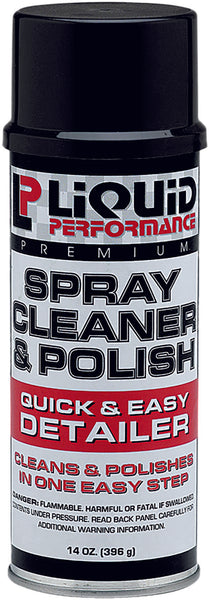 LP SPRAY CLEANER & POLISH 12OZ 0140
