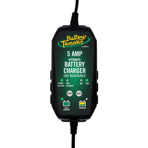 BATTERY TENDER PLUS 5 AMP HE CHARGER 022-0186G-DL-WH